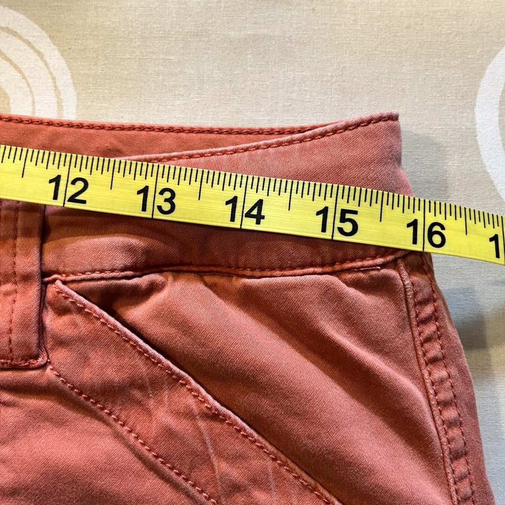 Women's Cargo Pocket Skort in Burnt Orange - Picture 10 of 16